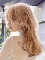 ピークアブー 原宿ハラカド(PEEK-A-BOO) ホワイトブロンド /ウルフレイヤー /デザインカラー