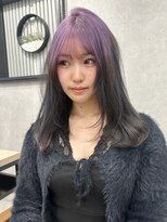 ロウル 渋谷(LOWRL)&nbsp;ルーツカラー/フェミニンロング/似合わせカット/渋谷