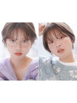 【カット+シャンプー￥4500】モテ髪シルエットで360°小顔ショート♪[髪質改善/池袋/レイヤーカット/ボブ］