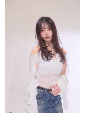 キング(K!ng) 縮毛矯正髪質改善ハイライトレイヤーカット枚方美容室エクステ