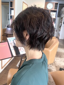 ヘアーエン(HAIR en) 小顔見えくびれショート×濡れ感