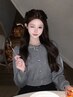 ★Light☆MIX人毛シールエクステ☆へそ上ロング【80枚】￥10490