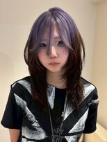 ベレーザ 渋谷(BELEZA)&nbsp;15249ブリーチ＆ダブルカラーニュアンスカラーレイヤーロング