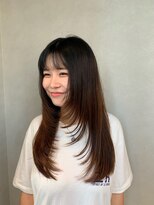 ローウェ 京都四条河原町(Louwe)&nbsp;ロングレイヤー/顔まわりレイヤー/くびれレイヤー/四条河原町