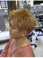 ヘーゼル 博多(HAZEL.)&nbsp;スパイキーショート/ブロンドベージュ