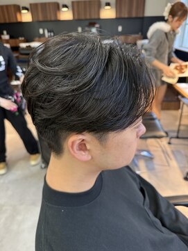 シーフ 千葉(Cyf) MEN'S/韓国/ニュアンスパーマ/センターパート/下田優也