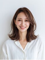 e.m.a プレミアムビューティーサロン 栄駅店(e.m.a PREMIUM BEAUTY SALON) レイヤーカット/イメチェン/外ハネボブ/美髪/ワイドバング/髪型