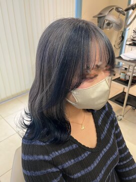 ウィーブリスタ(Weve Rista) イメチェン/ピンクベージュ/アンブレラカラー/前髪/富里