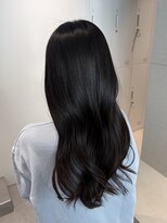 トリッカ シブヤ(TRICCA SHIBUYA)&nbsp;巻き髪/コテ巻き/ブルーブラック/艶髪