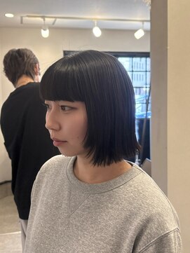 セジールへアメゾン(SAISIR HAIRMAISON) 着物ヘア/大人ガーリー/ダークアッシュ/似合わせカット/岡山