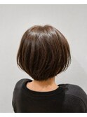 上品まとまりショートボブ