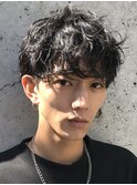 立川メンズカットメンズパーマシャドウパーマ無造作パーマ韓国風