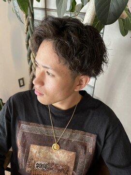 スーリール 新宮店(Sourire) メンズパーマ