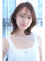 ヴァンカウンシル 津店(VAN COUNCIL) 透け感ブラウン×くびれミディで叶う“大人あざとヘア”