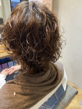 ネウィ 大分中央町店(newi) 大人可愛い◎濡れ感ウエット・カールボブ
