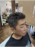 メンズカットパーマ