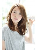 [K-two銀座]長めバングで小顔！大人可愛いニュアンスストレート