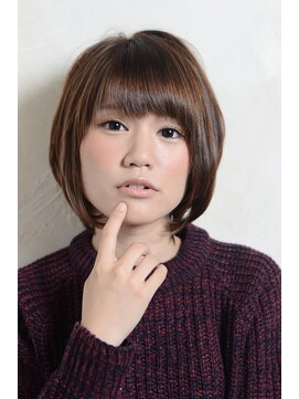 シェア(SHARE hair make works) 【SHARE】☆簡単にまとまるシンプルショートボブ☆