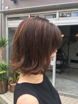 ヒゲメガネ(hige megane.)&nbsp;スタイリング自由なパーマヘア