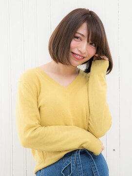 ステア ケース(stair case) 大人かわいいボブ×流し前髪