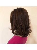 ミミ ヘアーサロン(Mimi)&nbsp;大人可愛いミディアムヘア