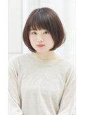 似合わせカット×ひし形小顔ナチュラルボブ【瀧上丈司】