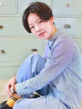 バース(BIRTH) 天神【BIRTH】センターパート×くせ毛風カール