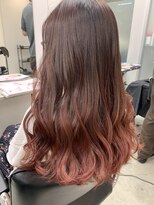 アディション 渋谷(ADITION)&nbsp;【ADITION渋谷】ミルクティピンクグラデーション