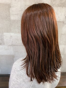 オンリエド ヘアデザイン(ONLIed Hair Design) 【ONLIed】好感度◎の柔らかピンクベージュ