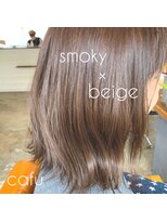 カフーヘアー 本店(Cafu hair) スモーキーベージュ◎