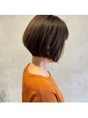 しっとりラインの大人ボブ