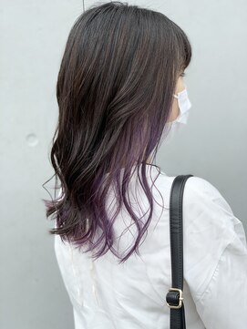 ヒュー(HUE) 知らない？朝岡のムラサキは色落ちピンクになるってウワサです！