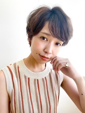 サンク ヘア アンド スパ パルシェ店(CINQ hair&spa) 《CINQ》勝見　ふんわりベリーショート♪