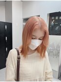クリアオレンジ_ブリーチ2回