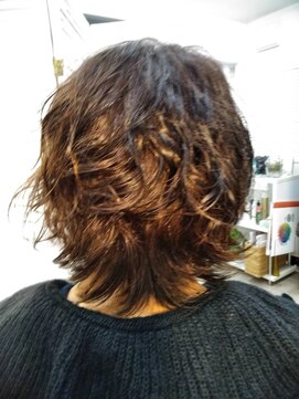 ルコ ヘアーサロン(RUCO hair salon) アッシュカラー＋カット＋パーマ