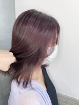 リーオオサカ(Lee Osaka) 【Lee大阪店】ハイライト×ピンクパープル/新出奈津樹