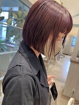 アンソル 戸田店(N'SOL) ボブ×パープル