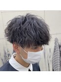 マッシュ×無造作パーマ/メンズパーマ/メンズカット