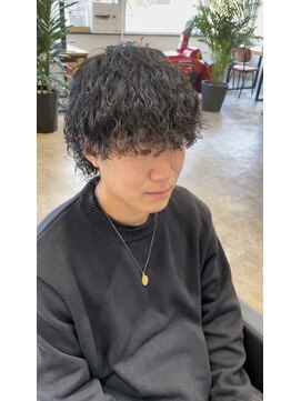 ジェットブラックキューサンロク(JET BLACK 936) 波巻きウルフ