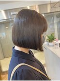 ワンカールボブ×縮毛ボブ×ストレート×タッセルボブ