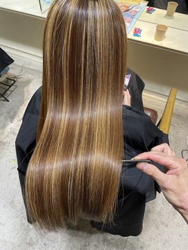 ロロ(ro-ro) 【恵比寿 ro-ro】ハイライトブリーチが入っていてもブリーチ毛