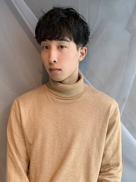 メイカ(MEIKA) 【 メンズマッシュ × ラフスパイラルパーマ 】浅野美紀