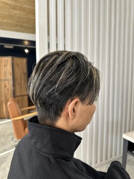 ヘアーサロン ヴィアルス 松原店(hair salon VIARS) センターパートメッシュ