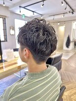 ファイブシーン アオヤマ(5SCENE AOYAMA)&nbsp;波巻きパーマメンズツイストスパイラルパーマツーブロック