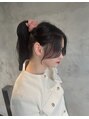 ニコ シモノセキ(NIKO Shimonoseki) 顔まわりの似合わせ100%可愛くします！#顔周りカット#前髪カット