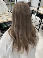 ロウル 渋谷(LOWRL)&nbsp;ブラウングレージュエクステハイライト