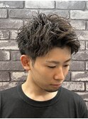 スパイキーショート/メンズカット/パーマ