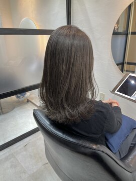 ケー 北千住(K.) ブリーチをなくす「ミルクティーグレージュ