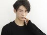 【メンズケア】カット+頭皮改善スパ20分+眉毛カット+肩マッサージ ￥8800