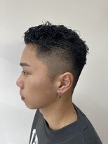 シャイン ヘア ブレンド 二子玉川(Shine hair blend)&nbsp;サイド刈り上げアンニュイパーマ